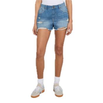 LADIES DESTROYED DENIM SHORTS